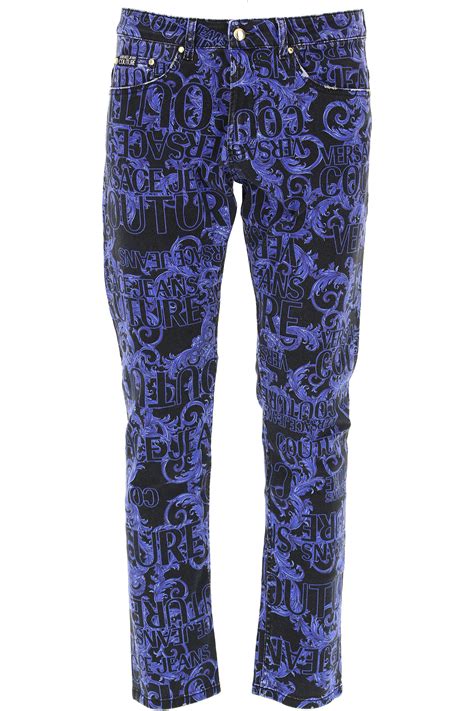 mens versace denim joggers|Versace men's suits online.